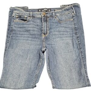 Hollister Women's Skinny Jeans - Denim Blue